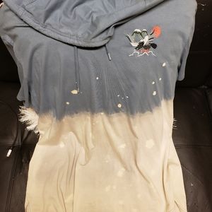 Staple hooded tee. Color faded 1 of a kind staple